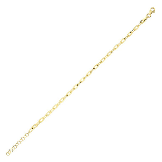 14KY PLAIN GOLD  BRAC