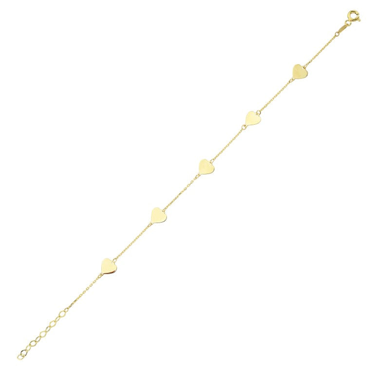 14KY PLAIN GOLD  BRAC
