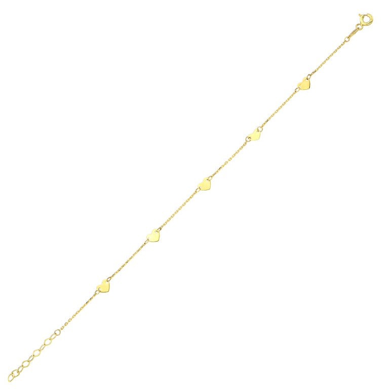 14KY PLAIN GOLD  BRAC