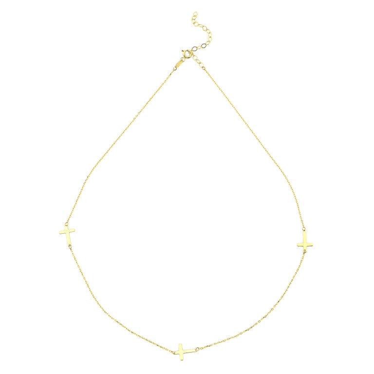 14KY PLAIN GOLD  NECK