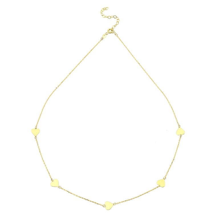 14KY PLAIN GOLD  NECK