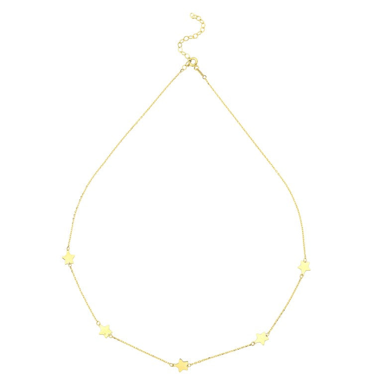 14KY PLAIN GOLD  NECK