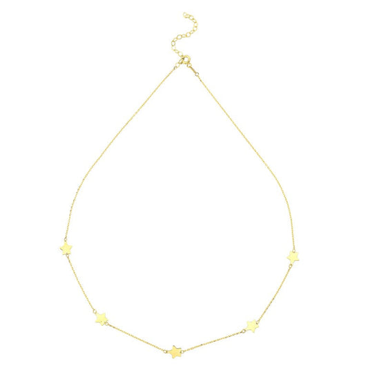 14KY PLAIN GOLD  NECK