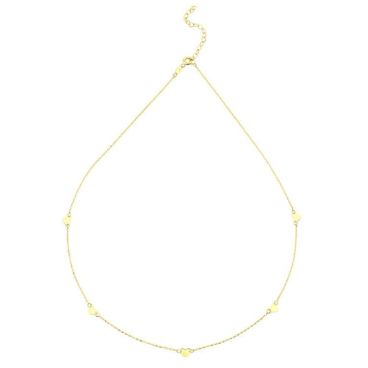 14KY PLAIN GOLD  NECK