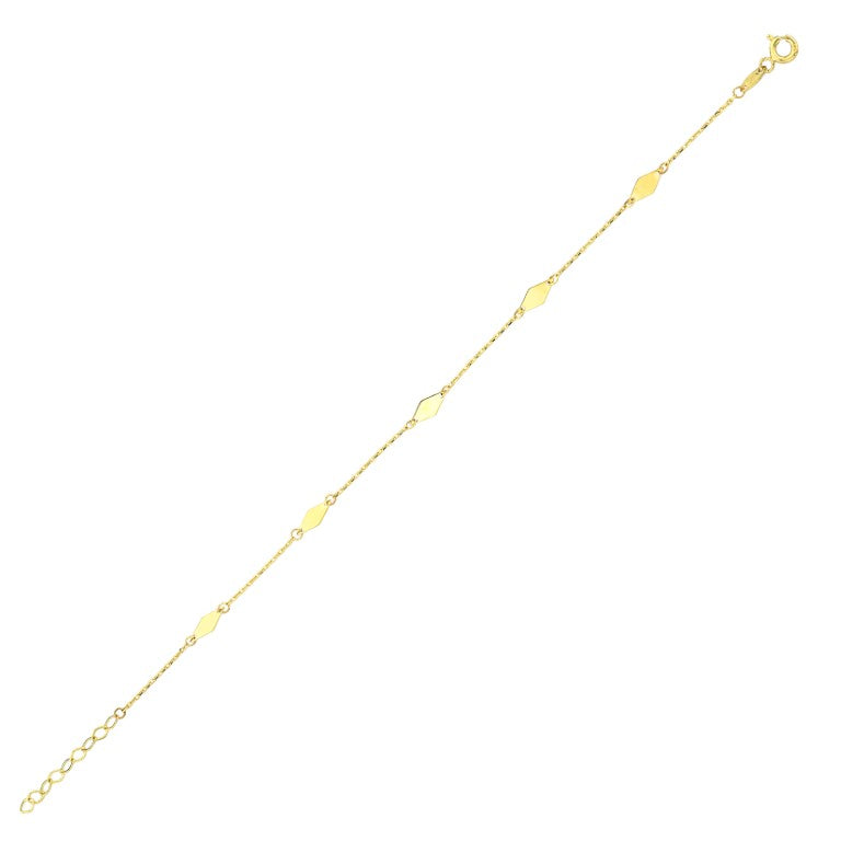 14KY PLAIN GOLD  BRAC