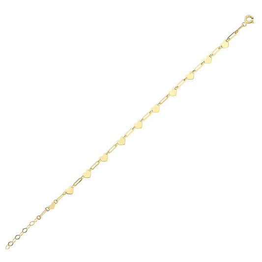 14KY PLAIN GOLD  BRAC