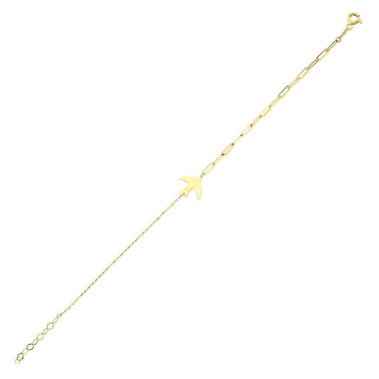 14KY PLAIN GOLD   NECK