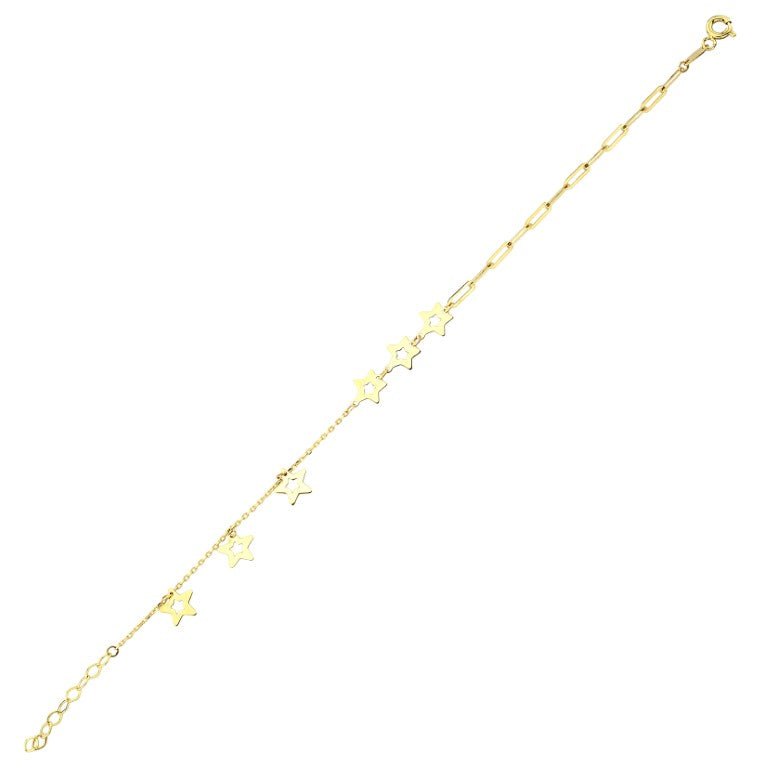 14KY PLAIN GOLD  BRAC