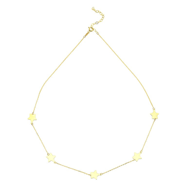 14KY PLAIN GOLD  NECK
