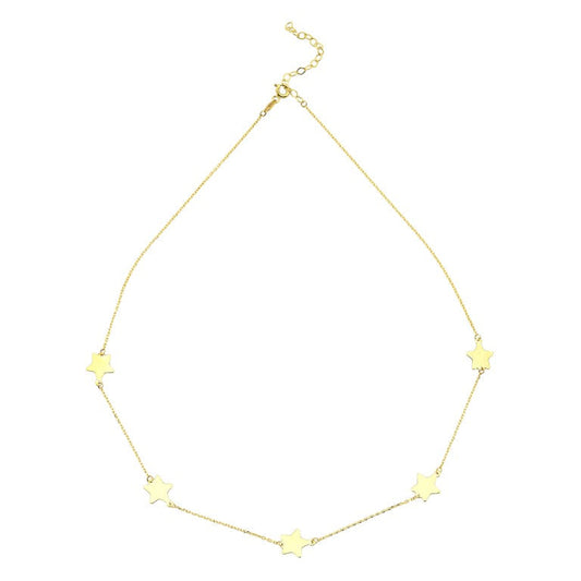 14KY PLAIN GOLD  NECK