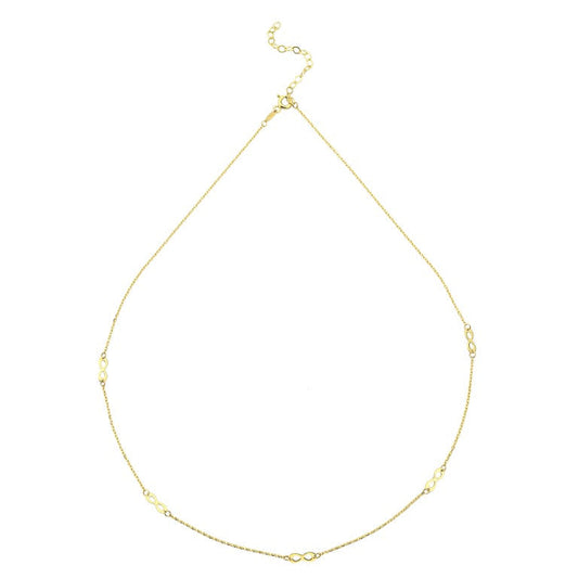 14KY PLAIN GOLD  NECK