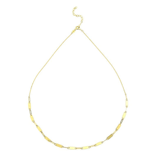 14KY PLAIN GOLD  NECK