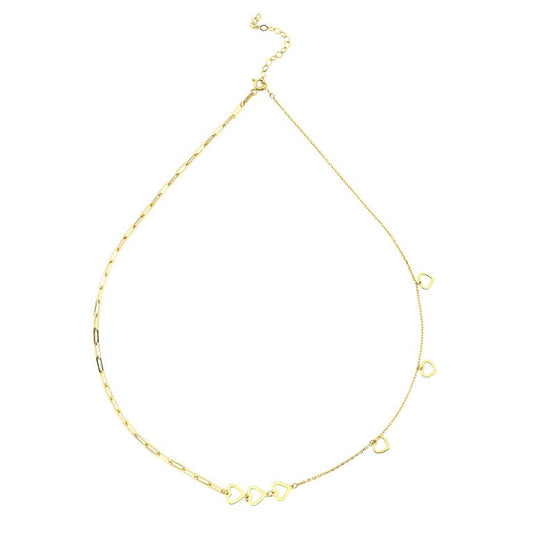 14KY PLAIN GOLD  NECK