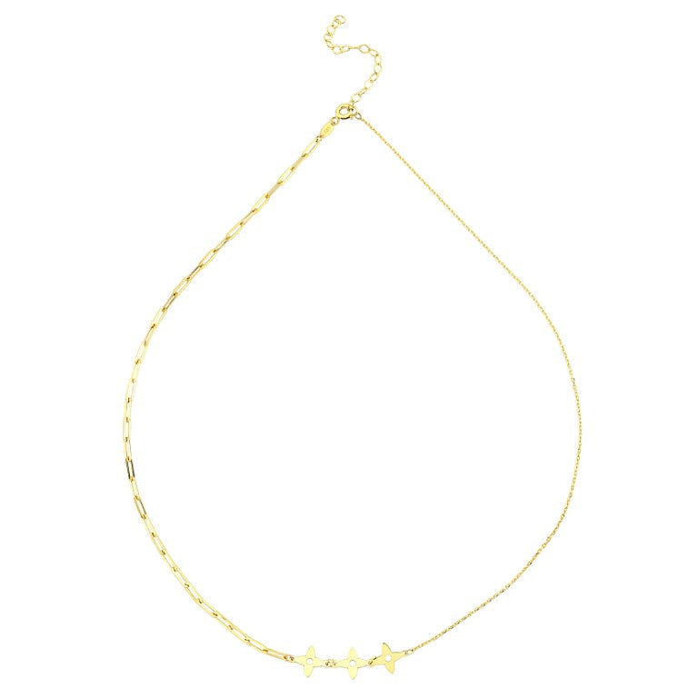 14KY PLAIN GOLD  NECK
