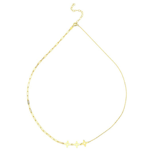 14KY PLAIN GOLD  NECK