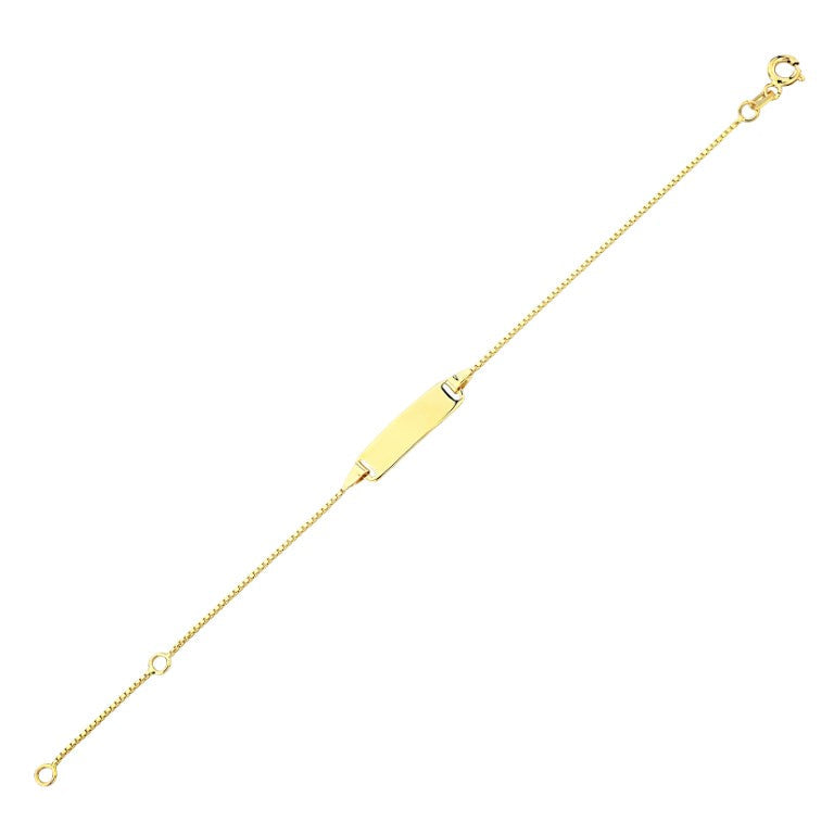 14KY PLAIN GOLD  BRAC
