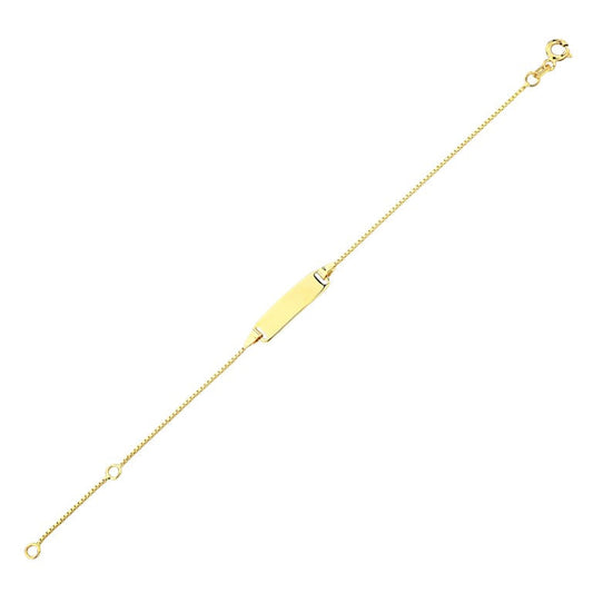 14KY PLAIN GOLD  BRAC