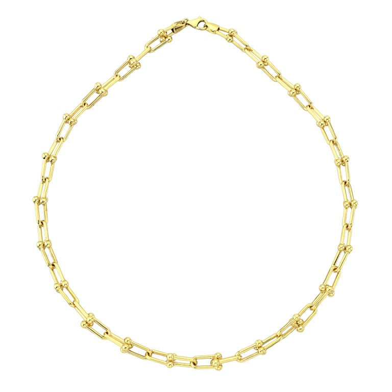 14KY PLAIN GOLD  NECK