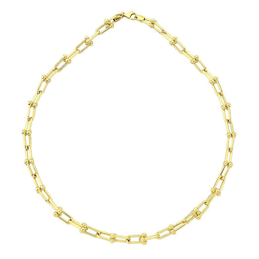 14KY PLAIN GOLD  NECK