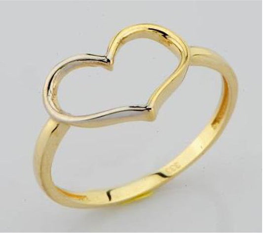 14KW PLAIN GOLD   RING