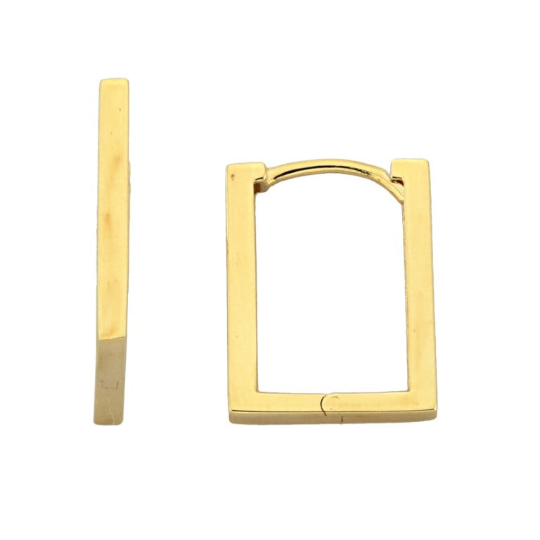 14KY PLAIN GOLD  EARS