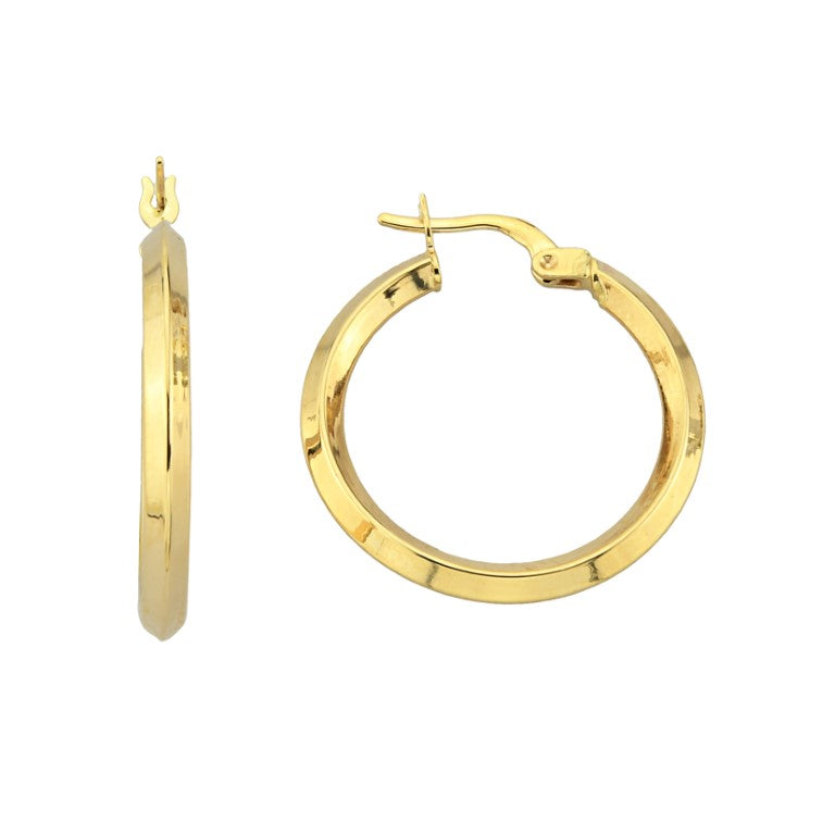 14KY PLAIN GOLD  EARS