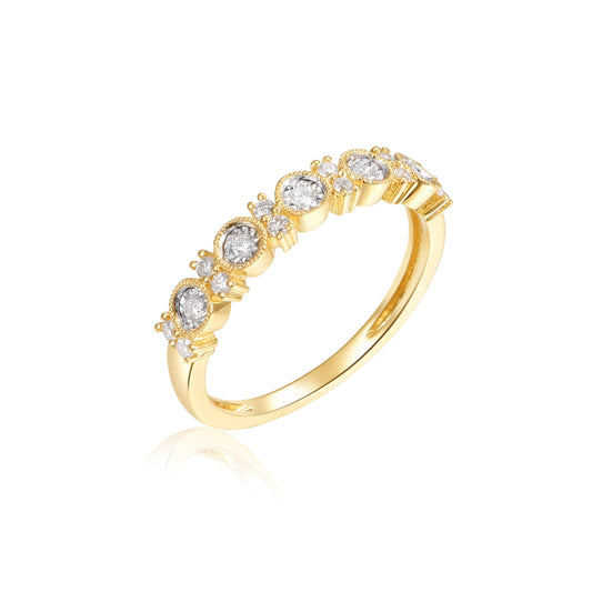 Y/G Miracle Stack Band 17D=.23TW