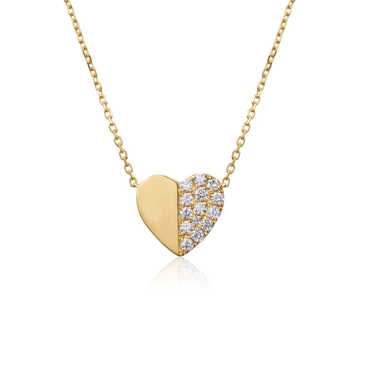 Y/g 12mm 1/2 dia heart neck 14RD=.32tw