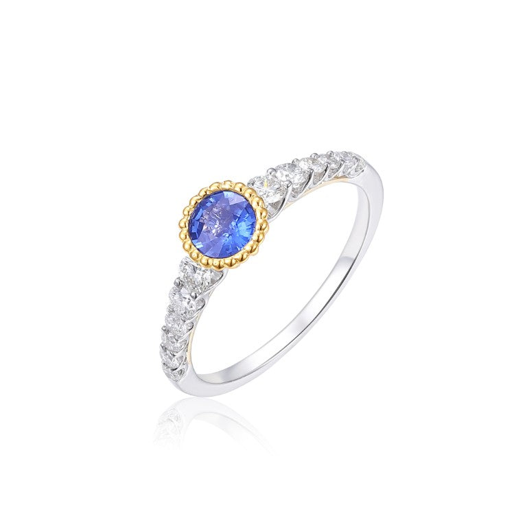 2 Tone 5mm BL TOP Ring 12D=Min .47TW