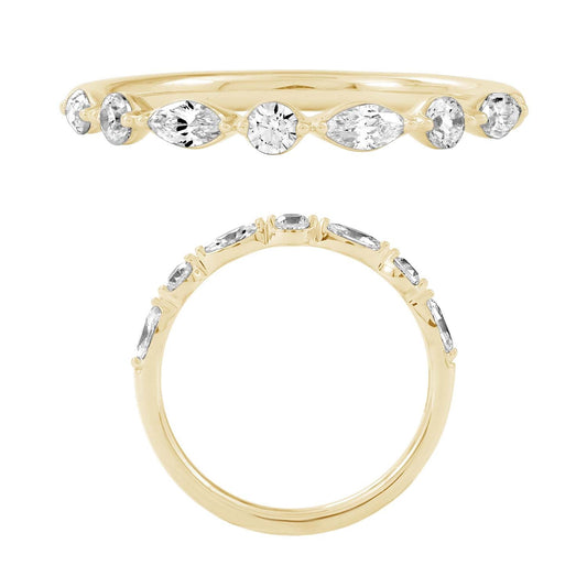 Y/G Marq+Round Band 7D= Min .40TW