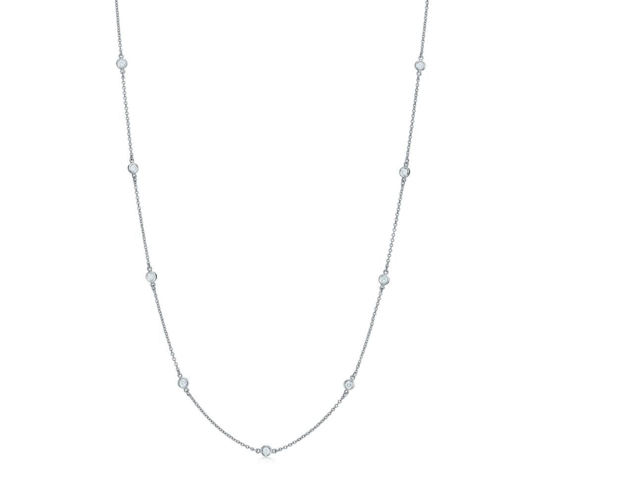 14KY DIAMOND BEZEL SET  NECK