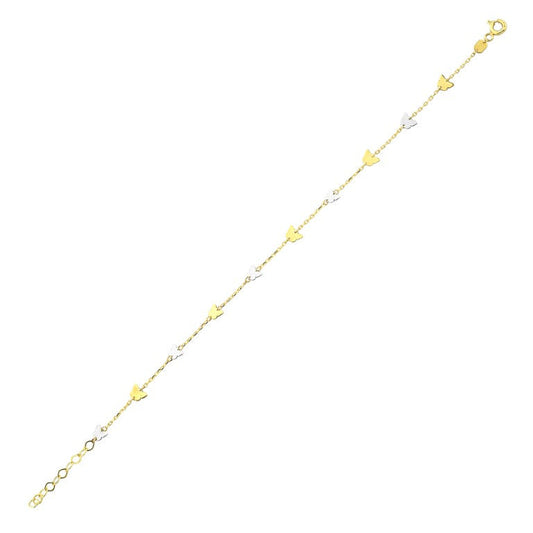 14KY PLAIN GOLD  BRAC