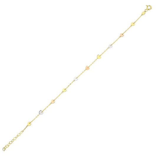 14KY PLAIN GOLD  BRAC