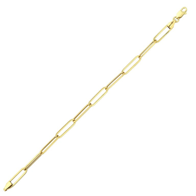 14KY PLAIN GOLD BRAC
