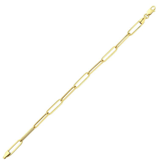 14KY PLAIN GOLD BRAC