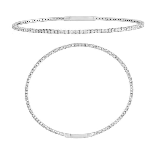 14KW DIAMOND 4 PRONG FLEX BRAC