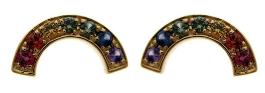14KY PREC COLOR  RAINBOW EARS
