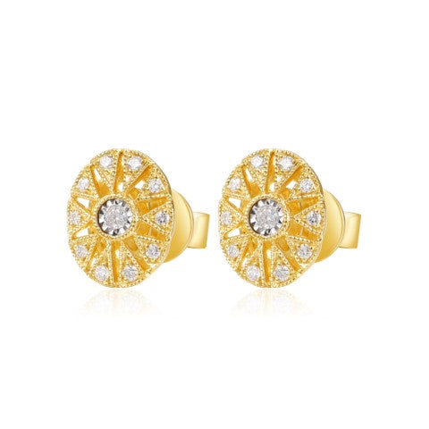 14KW DIAMOND MIRICLE ANTQISH EARS