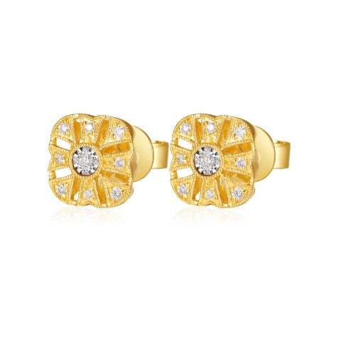 14KW DIAMOND MIRICLE ANTQISH EARS