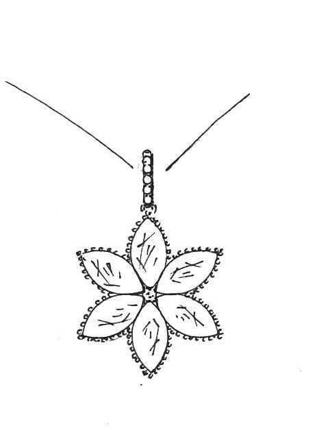PENDANT W/ DIAMOND