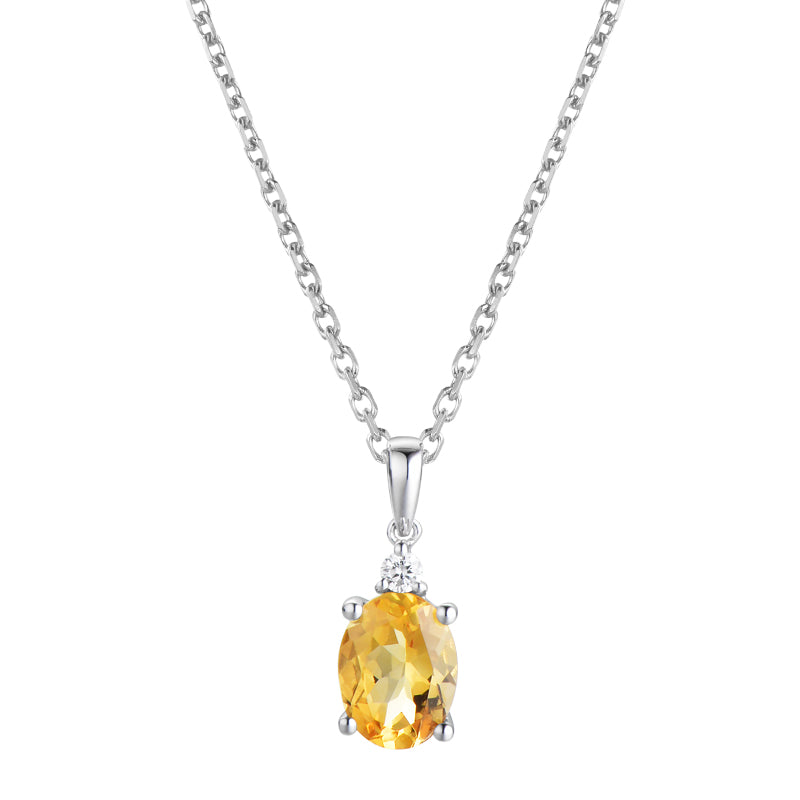 14KW SEMI PREC BIRTHSTONE PEND-NOV