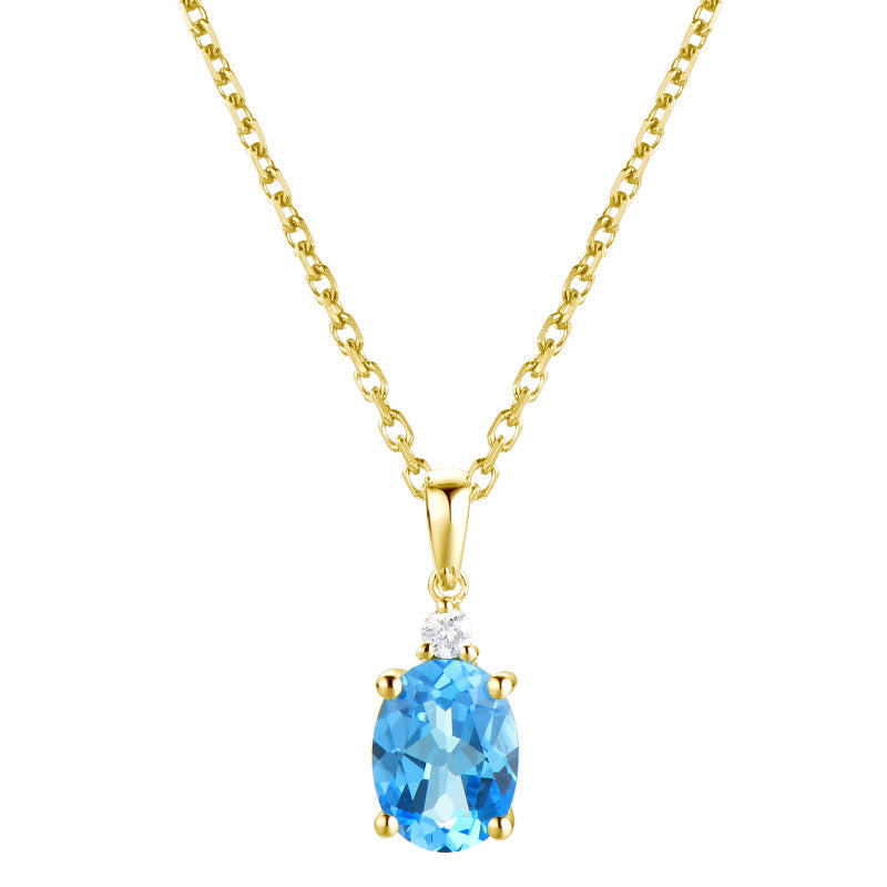 14KY SEMI PREC BIRTHSTONE PEND-NOV