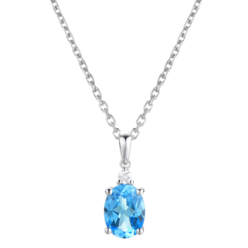 14KY PRONG SEMI PREC BIRTHSTONE PEND
