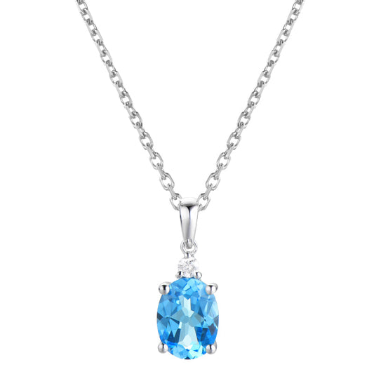 14KY PRONG SEMI PREC BIRTHSTONE PEND