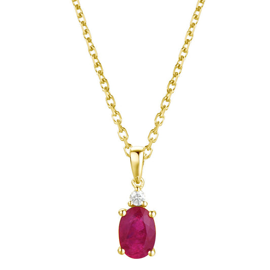14KY PREC COLOR BIRTHSTONE PEND-JULY