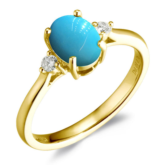 14KY PRONG SET SEMI PREC BIRTHSTONE RING-DEC