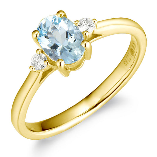 14KY SEMI PREC PRONG SET BIRTHSTONE RING-JUNE