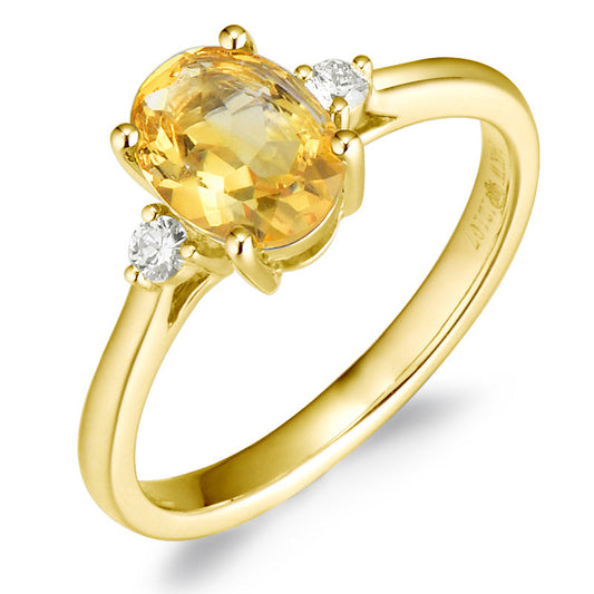 14KY SEMI PREC PRONG SET BIRTHSTONE RING-JAN