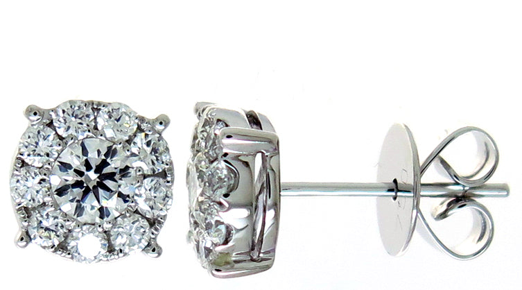 18KW DIAMOND  CLOSEOUT EARS