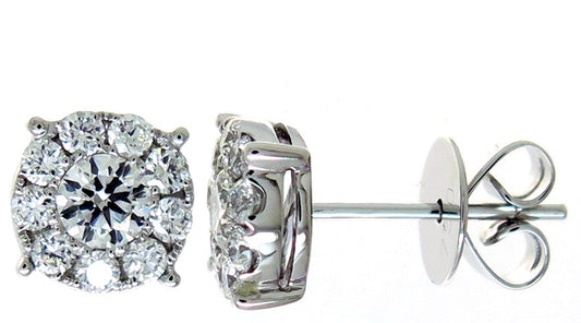 18KW DIAMOND  CLOSEOUT EARS